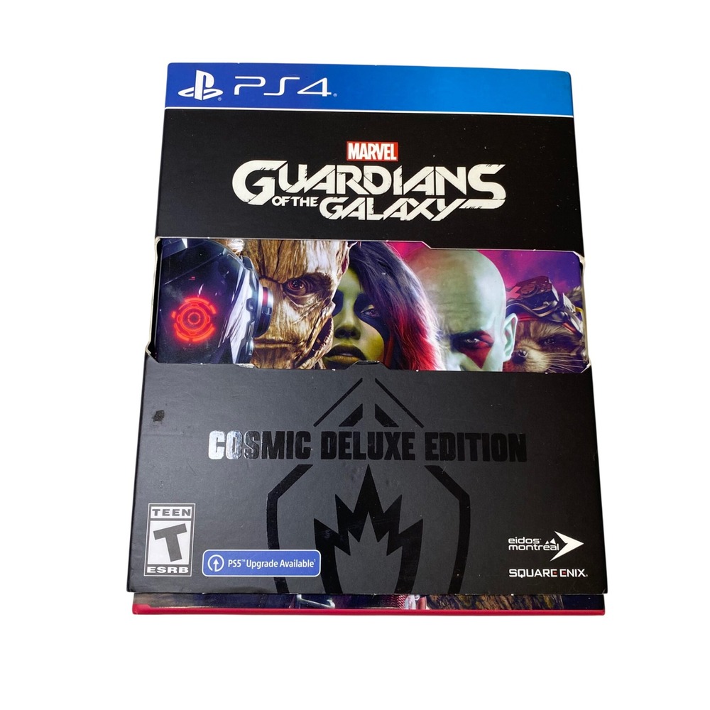 Marvels Guardians of the Galaxy Cosmic Deluxe Edition PS4 Steelbook Art Book